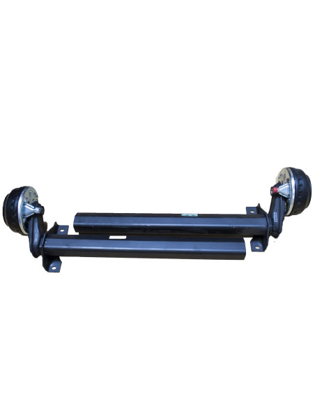 PAIRE DE 1/2 ESSIEU 1800 KG 5T112 FR2361 SANS CABLE (Alko)