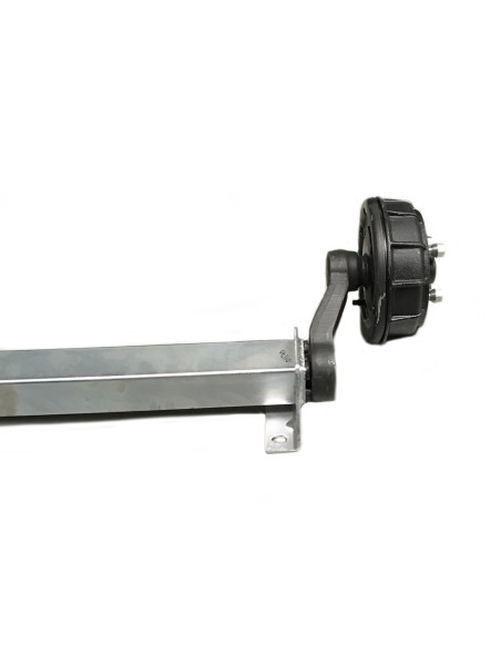 PAIRE DE 1/2 ESSIEU 1100 KG PERCAGE 4T100 (Gsm Gkn)
