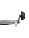 PAIRE DE 1/2 ESSIEU 1100 KG PERCAGE 4T100 (Gsm Gkn)