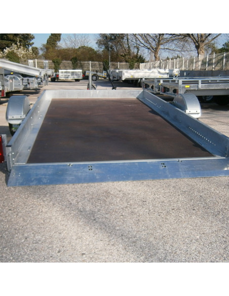 PLATEAU ABAISSABLE NU 350*180 - 1500 KG PTC 1 ESSIEU (Lider)