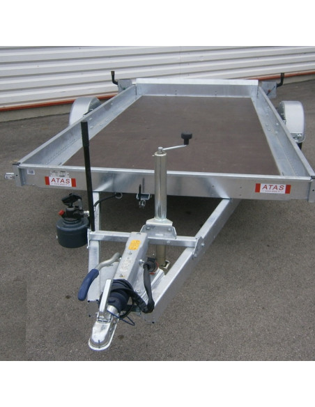 PLATEAU ABAISSABLE NU 350*180 - 1500 KG PTC 1 ESSIEU (Lider)