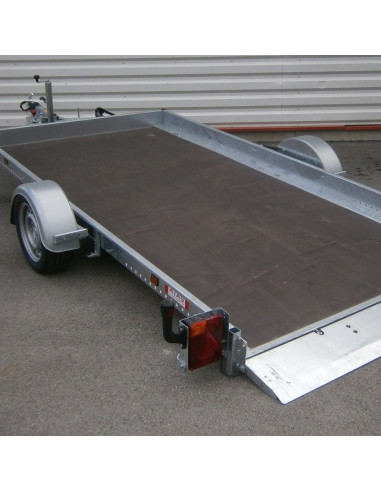 PLATEAU ABAISSABLE NU 350*180 - 1500 KG PTC 1 ESSIEU (Lider)