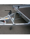 PLATEAU ABAISSABLE NU 350*180 - 1500 KG PTC 1 ESSIEU (Lider)