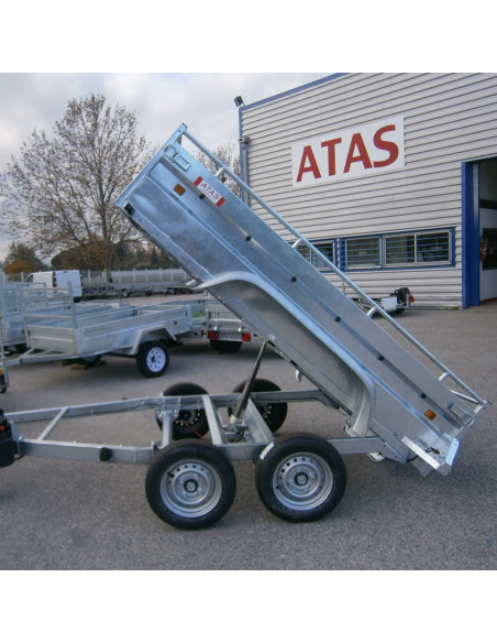 BENNE 41352 253*134 - 1500 KG PTC - ROUES EXTERIEURES (Lider)