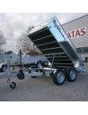 BENNE 41352 253*134 - 1500 KG PTC - ROUES EXTERIEURES (Lider)