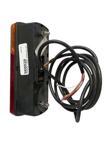 FEU VERTICAL GAUCHE 185*65*55 avec CABLE (Ifor Williams)