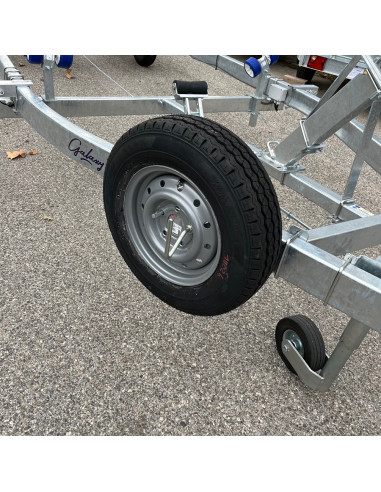 SUPPORT DE ROUE DE SECOURS 112*5 COTE DU LONGERON 100*50 (Sunway)