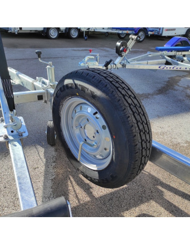 SUPPORT DE ROUE DE SECOURS 112*5 COTE DU LONGERON 100*50 (Sunway)