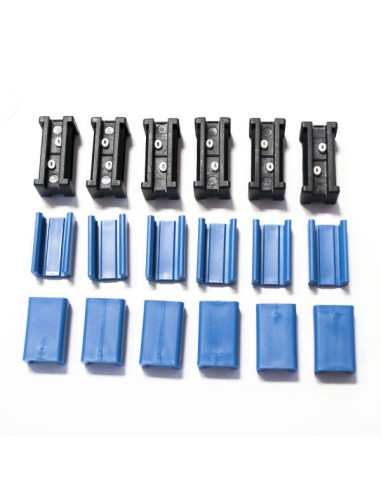 Clips sertir pour cable DC jeu de 6