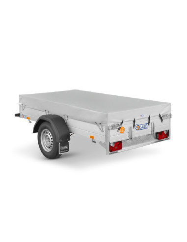 BACHE PLATE 305x153 GRIS CLAIR (Saris)