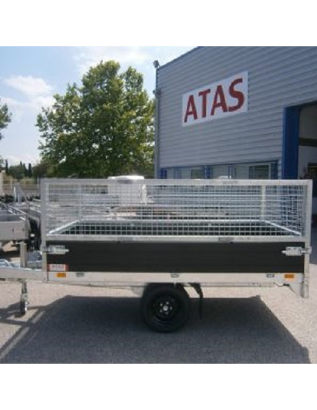 REHAUSSE GRILLE H60 / BENNE K1 & PLATEAU 256 x 150 (Saris)