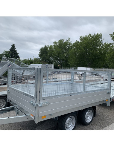 REHAUSSE GRILLE H60  / BENNE K1 & PLATEAU  276 x 170 (Saris)