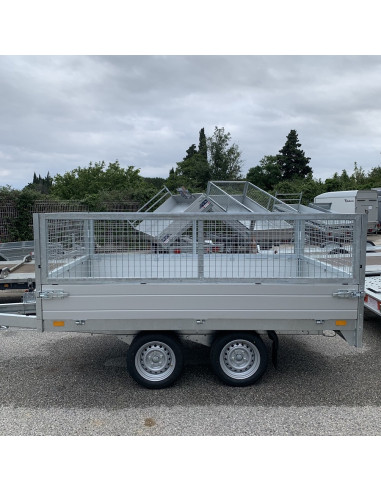 REHAUSSE GRILLE H60  / BENNE K1 & PLATEAU  276 x 170 (Saris)