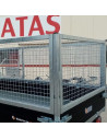 REHAUSSE GRILLAGEE H90 BENNE & PLATEAU 306 x 170 (Saris)