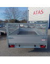 REHAUSSE GRILLAGEE H60 - BENNE K1 et PLATEAU  356 x 184 (Saris)