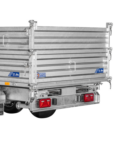 RIDELLES SUPPLEMENTAIRES H 60 SUR TRIBENNE  ACIER  HDS (Saris)