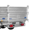 RIDELLES SUPPLEMENTAIRES H 60 SUR TRIBENNE  ACIER  HDS (Saris)