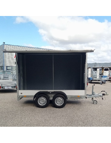 FOURGON 306x154x200 PTC 2700 KG - VOLET BLANC (Saris) PROMO STOCK UNIQUEMENT