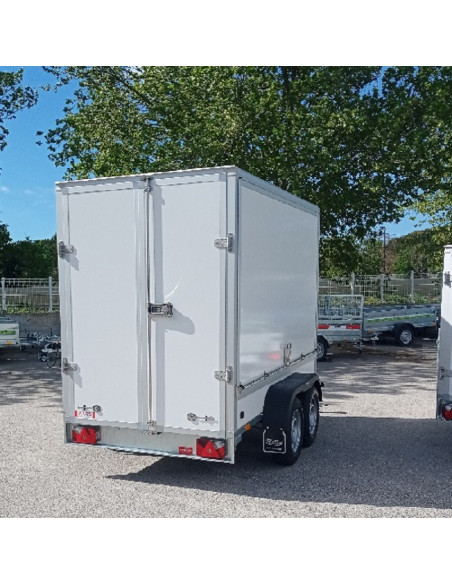 FOURGON 306x154x200 PTC 2700 KG - VOLET BLANC (Saris) PROMO STOCK UNIQUEMENT