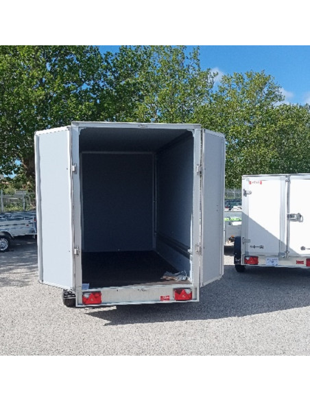 FOURGON 306x154x200 PTC 2700 KG - VOLET BLANC (Saris) PROMO STOCK UNIQUEMENT