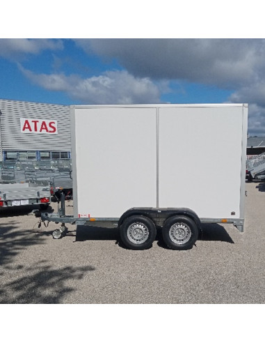 FOURGON 306x154x200 PTC 2700 KG - VOLET BLANC (Saris) PROMO STOCK UNIQUEMENT