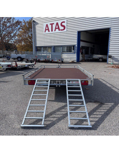 PLATEAU NU 305*200 1300 KG PTC 1 ESSIEUX - (Martz)