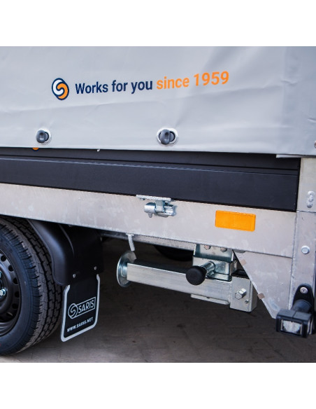 BACHE & ARMATURE  306x170 GRIS CLAIR (hauteur plancher 160) Saris