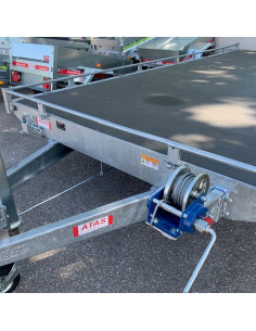 SUPPORT + TREUIL MANUEL PLATEAU ET TP TRANSPORTEUR (Saris)