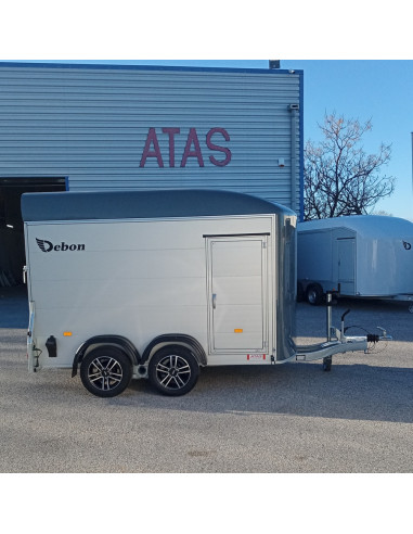FOURGON C500 313*164*201 2000 KG ALU & POLY  GRIS +P.LATERALE  JANTES ALU 