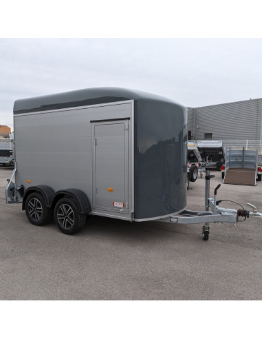 FOURGON C500 313*164*201 2000 KG ALU & POLY  GRIS +P.LATERALE  JANTES ALU 