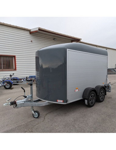 FOURGON C500 313*164*201 2000 KG ALU & POLY  GRIS +P.LATERALE  JANTES ALU 