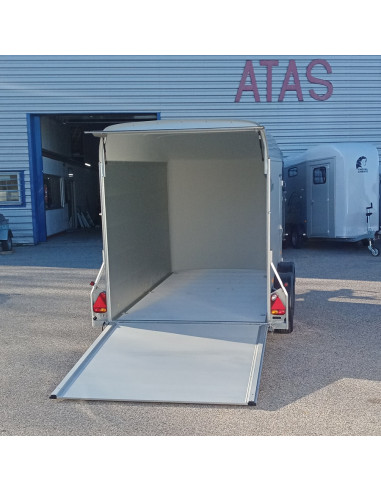 FOURGON C500 313*164*201 2000 KG ALU & POLY  GRIS +P.LATERALE  JANTES ALU 