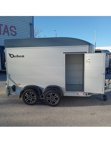 FOURGON C500 313*164*201 2000 KG ALU & POLY  GRIS +P.LATERALE  JANTES ALU 