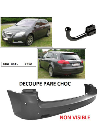 1762T45 ATTELAGE OPEL INSIGNIA SPORTSTOURER 01/09 A 03/17