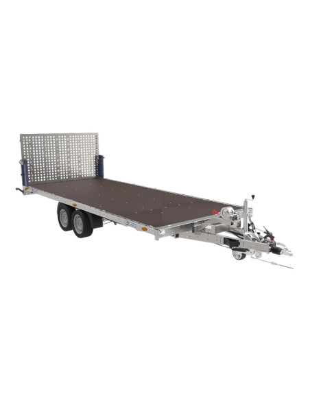 PORTE ENGIN TP 507X210 2 ESSIEUX 3500 KG PONT (Saris)