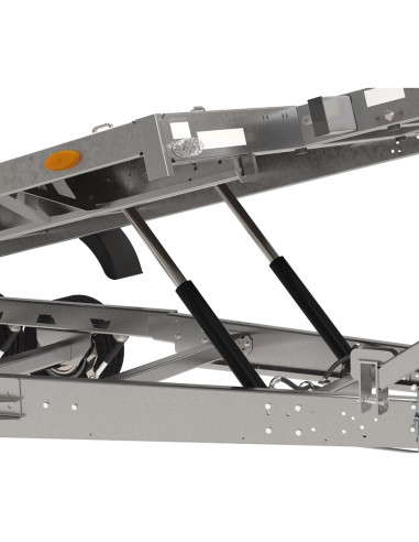 PORTE ENGIN TP 588X210 2 ESSIEUX 3500 KG PONT (Saris)