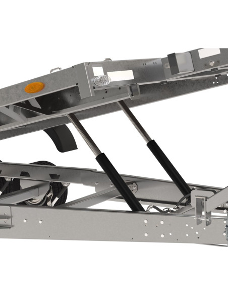 PORTE ENGIN TP 588X210 2 ESSIEUX 3500 KG PONT (Saris)