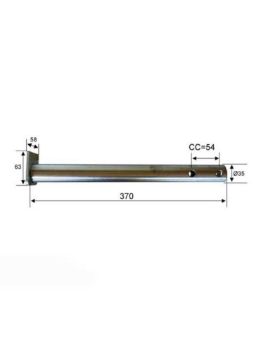 ALKO Fut coulissant compatible 60S 2 90S 3...