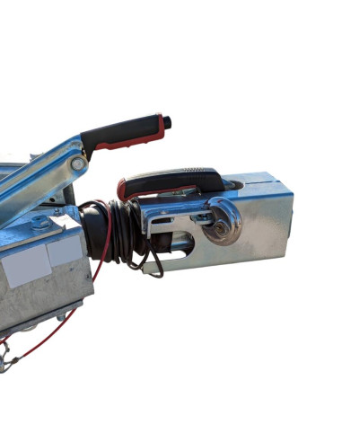 ANTIVOL CARRE POUR TETE D'ATTELAGE DE REMORQUE DETELEE 