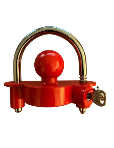 ANTIVOL ANNEAU JAUNE OU ROUGE  UNIVERSEL BRIDE EN U SUR LE DESSUS