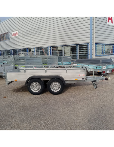 McALU PRO 305*153*45 - 2700 KG PTC + LOGEMENT POUR RAMPES (Saris)