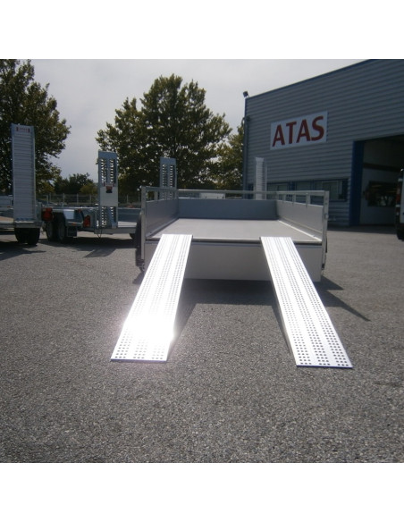 McALU PRO 305*153*45 - 2000 KG PTC RAMPES INTEGREES (Saris)