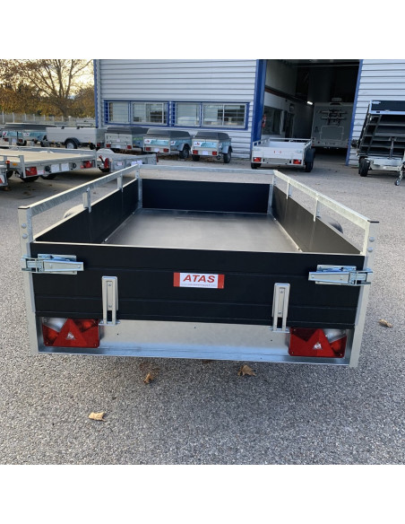 McALU PRO BLACK 255*133*35 - 1350 KG PTC (Saris)