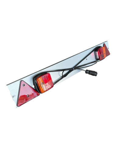 PLAQUE DE FEUX 100x14 - PRISE 7 PLOTS - CABLE 4 m