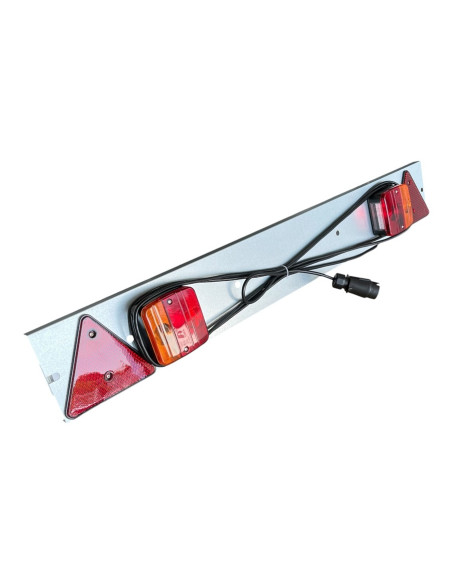 PLAQUE DE FEUX 100x14 - PRISE 7 PLOTS - CABLE 4 m