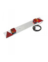 PLAQUE DE FEUX 100x14 - PRISE 7 PLOTS - CABLE 4 m