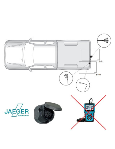 26140530 FAISCEAU SPECIFIQUE 13 BROCHES NAVARRA ALASKAN