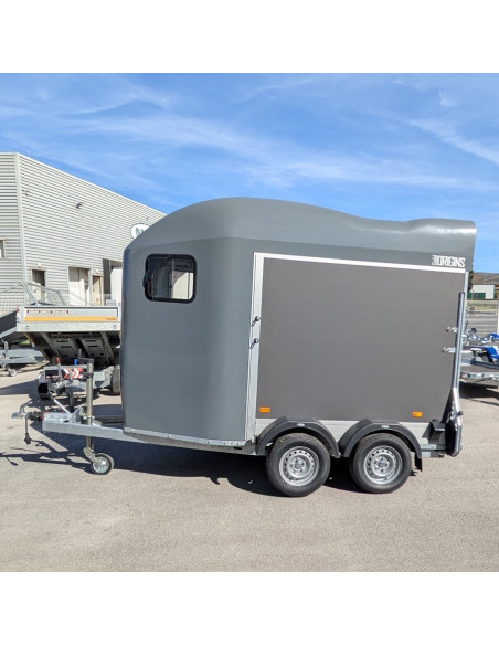 GOLD ORIGINS PREMIUM GRIS Van chevaux 2 PLACES (Cheval Liberté)