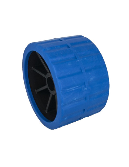 GALET BLEU/NOIR Ø 120 mm - L 75 mm -  AXE 21