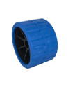 GALET BLEU/NOIR Ø 120 mm - L 75 mm -  AXE 21